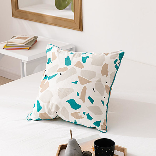 

Nordic Style Stone Shape Printing Netherlands Velvet Pillow Case Cover Living Room Bedroom Sofa Pillow Case Cover