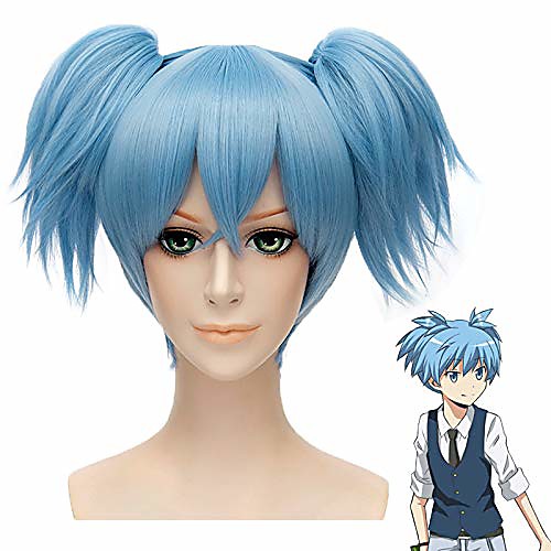 

assassination classroom anime cosplay wigs shiota nagisa christmas party hair
