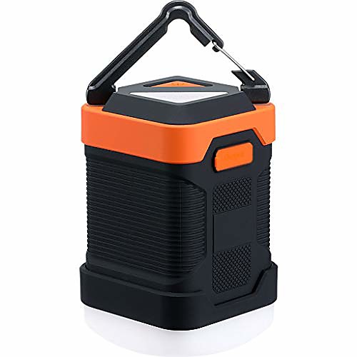 

lanterns outdoor flashlight mobile power usb charging camping portable tent lamp home chandelier led camp lantern bright camping light (color : b)