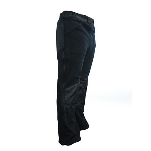 

men's fleece and cordura military pant, black, xx-large