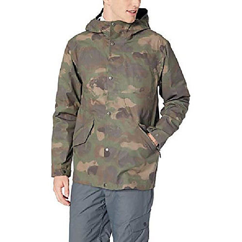 

men's lane tds parka, military, large
