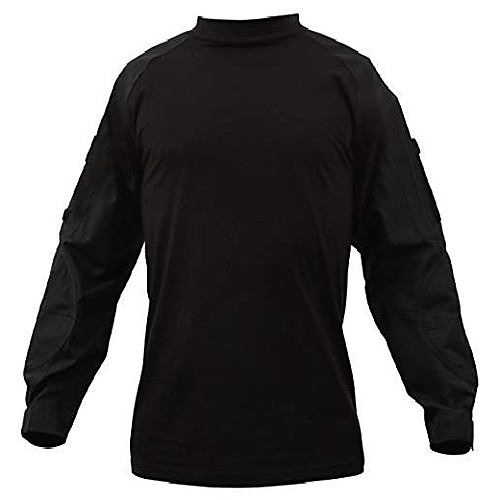 

military nyco fr fire retardant combat shirt, black, 5xl
