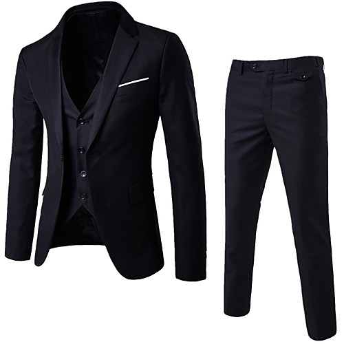 

men's fashion classic slim fit suit 2-piece business dress sets