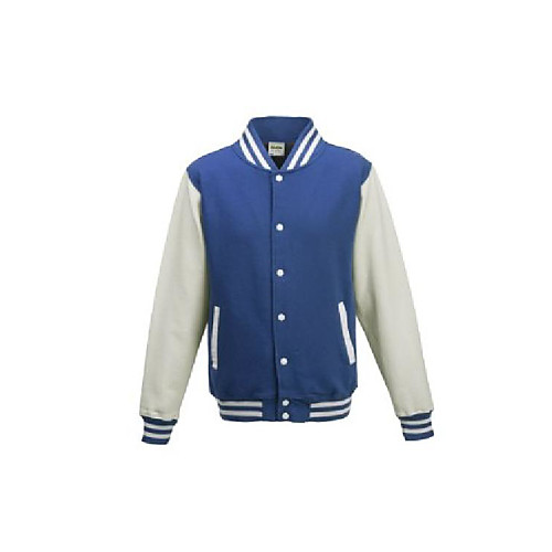 

varsity jkt royal/white