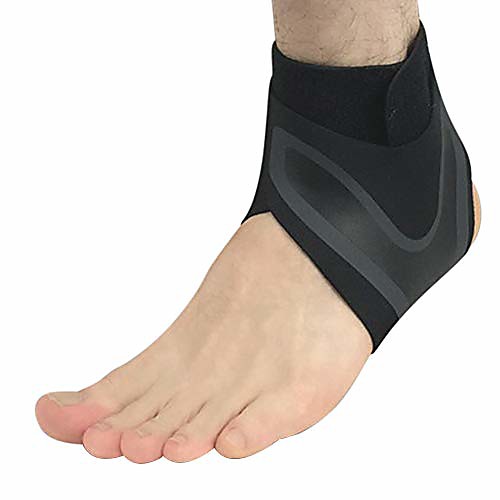 

ankle stabilizer brace, compression women men breathable adjustable foot support wrap reduce pain sleeve for sport, ankle sprain, injury recovery