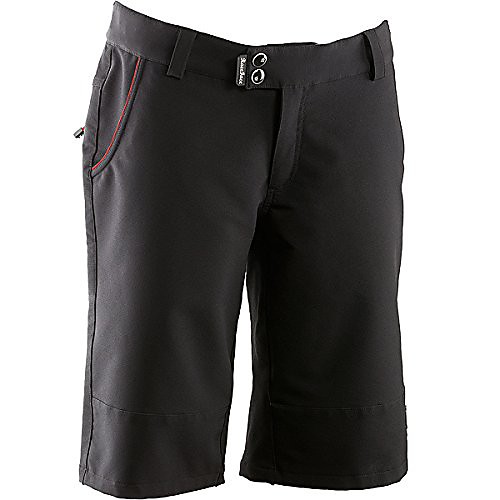 

race face women's diy shorts, black, large