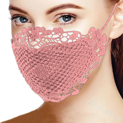 

2 pcs Mask Cotton Printing Mask Adult Mask Manufacturers Can Customize Cross-border mask Lace Multi-color Optional