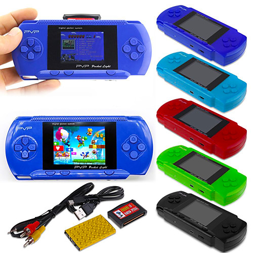 

268 Games in 1 Handheld Game Player Game Console Mini Handheld Pocket Portable Classic Theme Retro Video Games with 2 inch Screen Kid's Adults' Boys' Girls' 1 pcs Toy Gift