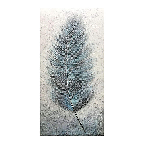 

Feather Oil Painting On Canvas Abstract Contemporary Art Wall Paintings Handmade Painting Home Office Decorations Canvas Wall Art Painting Rolled Canvas(No Frame)