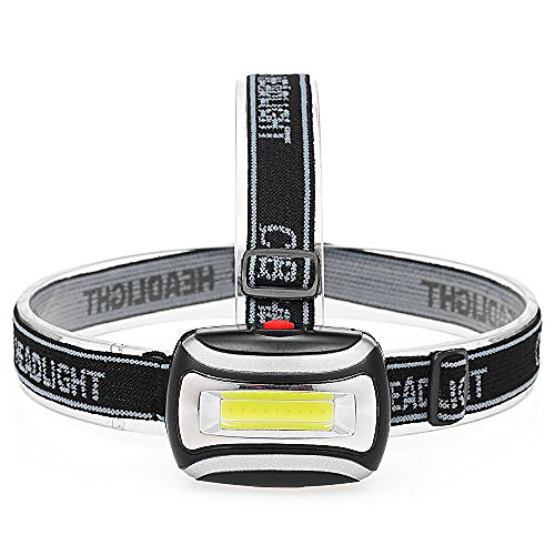 

outdoor lightweight led headlight flashlight head light lamp torch 180 degree swivel head for camping cycling running dog walking