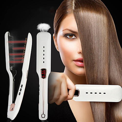 

Multifunctional Negative Ion Infrared Spray Steam Hair Straightener Comb