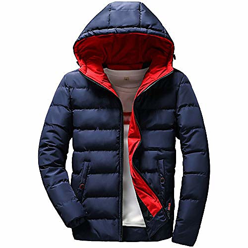 

guides down hoody men's winter puffer jacket lightweight warm