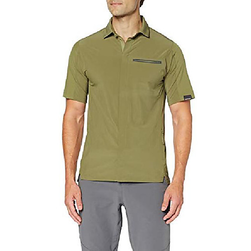

Men's Hiking Polo Shirt Short Sleeve Tee Tshirt Sweatshirt Top Outdoor Lightweight Breathable Quick Dry Sweat wicking Spring Summer Solid Color Multi-color random distribution Hunting Fishing Climbing
