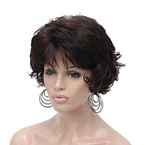 

Synthetic Wig Hathaway Middle Part Wig Blonde Short Curly Golden Blonde Synthetic Hair 12 inch Women Synthetic Sexy Lady Hairstyle