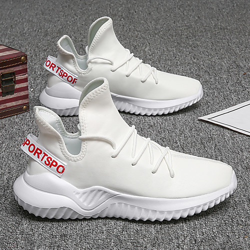 

Men's Trainers Athletic Shoes Athletic PU White Black Red Fall