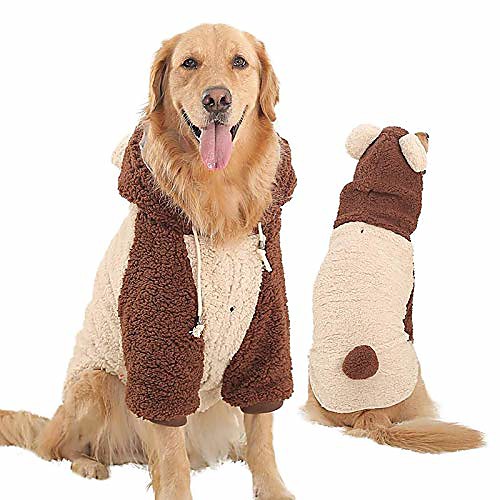

Pets Float Coat for dog Coat Crewels Casual / Daily Cute Dog Clothes Puppy Clothes Dog Outfits Please consult customer service for large quantities (With traction hole) Big bear two-legged outfit