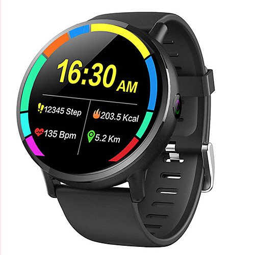 

696 DM19 Men's Smartwatch Smart Wristbands WIFI Bluetooth Touch Screen Heart Rate Monitor Sports Hands-Free Calls Media Control Pedometer Call Reminder Activity Tracker Sleep Tracker Find My Device