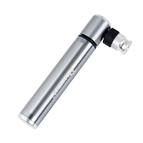 

Mini Bike Pump Portable For Cycling Bicycle Aluminium alloy Silver