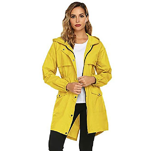

Women's Hiking Jacket Hiking Windbreaker Outdoor Lightweight Windproof Breathable Quick Dry Jacket Top Fishing Climbing Camping / Hiking / Caving Beige YXG8830-1 Pink YXG8830-1 Yellow YXG8830-1 Black