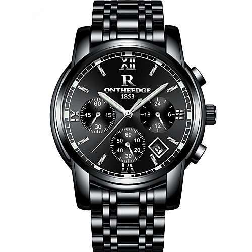 

Men's Dress Watch Analog Quartz Modern Style Stylish Casual Noctilucent / One Year / Stainless Steel