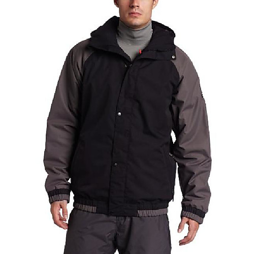 

bonfire men's timberline jacket, black/iron-b, x-large