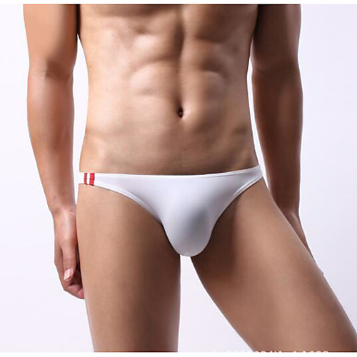 

Men's Super Sexy Briefs Underwear Solid Colored White Black Red M L XL