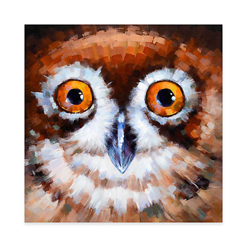 

Owl Oil Painting On Canvas Abstract Contemporary Art Wall Paintings Handmade Painting Home Office Decorations Canvas Wall Art Painting Rolled Canvas No Frame