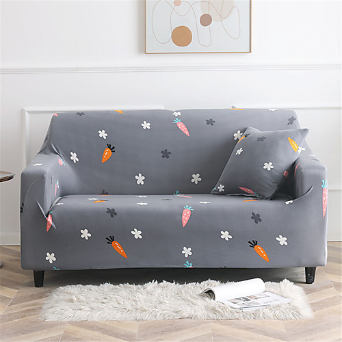 

Sofa Cover Romantic Yarn Dyed Polyester / Cotton Blend Slipcovers