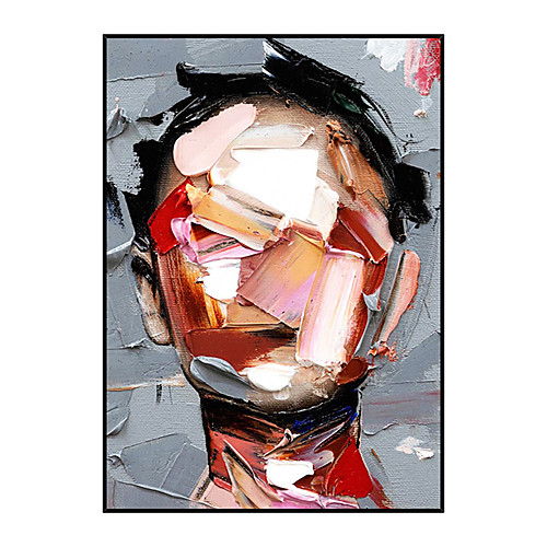 

100% Hand Painted Picasso Style Man Without Face Abstract Canvas Painting Art Wall Pictures For Living Room Home Decor Posters