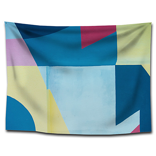 

Wall Tapestry Art Decor Blanket Curtain Picnic Tablecloth Hanging Home Bedroom Living Room Dorm Decoration Polyester Blue Main Tone Multicolor
