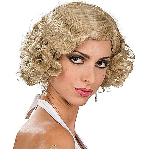 

blonde flapper girl adult wig