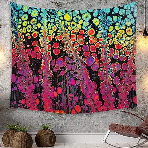 

Wall Tapestry Art Decor Blanket Curtain Picnic Tablecloth Hanging Home Bedroom Living Room Dorm Decoration Polyester Novelty Feather