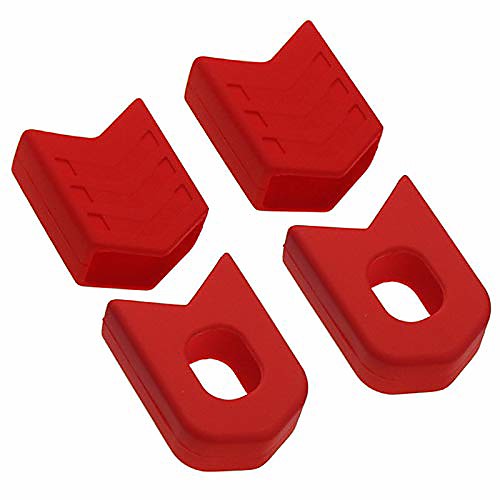 

bicycle crank protector mountain bike bike silicone crank boots (black)