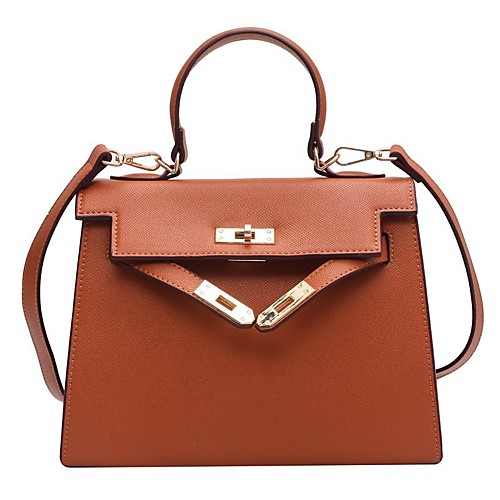 

Women's Bags Satchel Crossbody Bag Top Handle Bag Date Office & Career 2021 Handbags MessengerBag Wine Black Red Orange