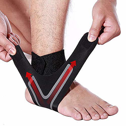 

ankle brace for men & women adjustable compression ankle support wrap perfect ankle sleeve