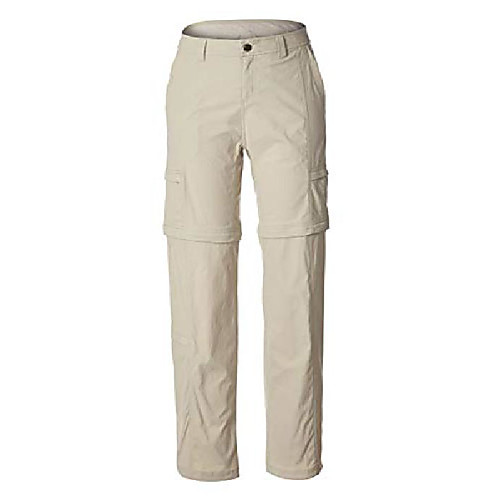 

women's bug barrier discovery zip n' go pants, size 2/small, sandstone