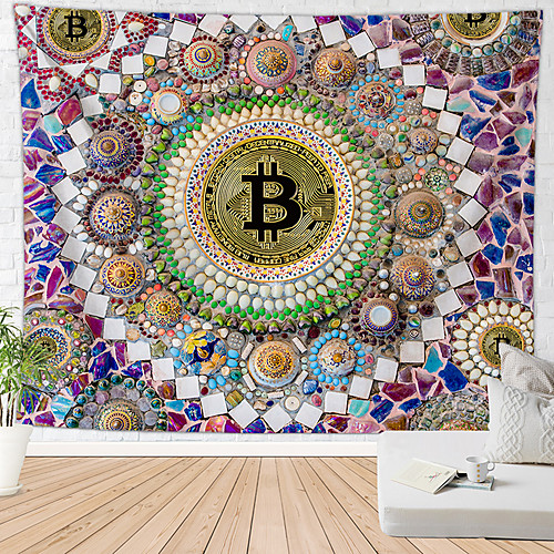 

Mandala Bohemian Wall Tapestry Art Decor Blanket Curtain Picnic Tablecloth Hanging Home Bedroom Living Room Dorm Decoration Boho Hippie Geometry Pattern Beauty Views