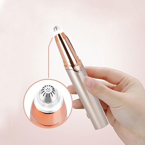

electric eyebrow hair remover epilator - electric eye brows hair removal trimmer for women, nose and brows shaver razor with led light