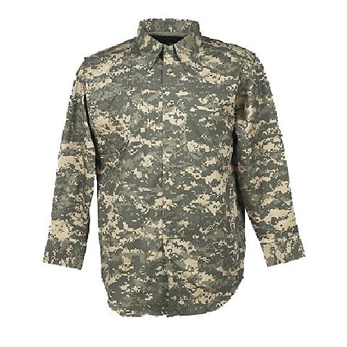 

digital camouflage hunting long sleeves shirt (large)