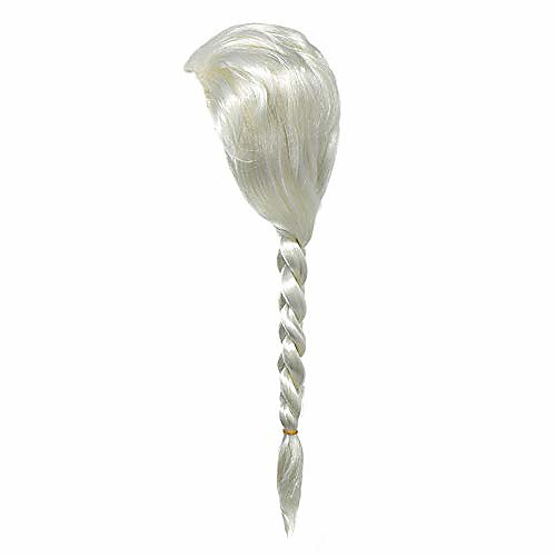 

girls fairy tale princess synthetic wavy wig children rapunzel party braid cosplay hair wig,i