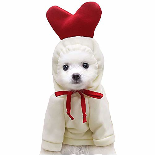 

pet clothes, dogs hooded sweatshirt fruit warm coat sweater cold weather costume for puppy small medium large dog