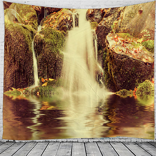 

Beautiful And Spectacular Waterfall Scenery Pattern Tapestry Wall Hanging Tapestry Wall Carpet Wall Art Wall Decoration Tapestry Wall Decoration