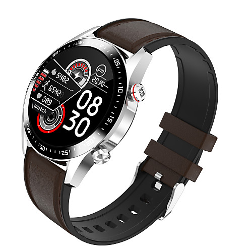 

696 E12 Unisex Smartwatch Smart Wristbands Bluetooth Heart Rate Monitor Blood Pressure Measurement Sports Hands-Free Calls Information Stopwatch Pedometer Call Reminder Sleep Tracker