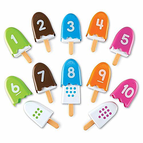 

smart snacks number pops, set of 10 (renewed)