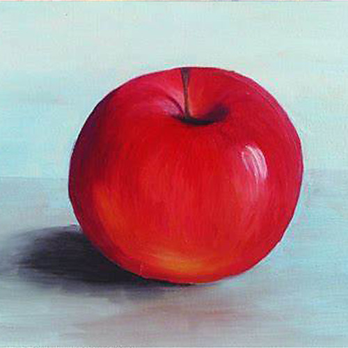 

Apple Oil Painting On Canvas Abstract Contemporary Art Wall Paintings Handmade Painting Home Office Decorations Canvas Wall Art Painting