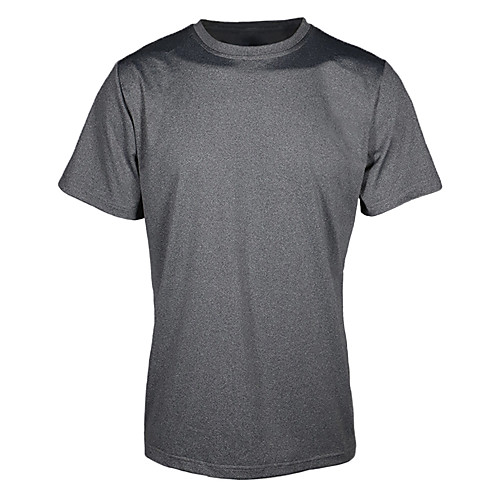 

Men's Short Sleeve Running Shirt Tee Tshirt Top Athletic Casual Breathable Moisture Wicking Soft Fitness Gym Workout Running Walking Training Sportswear Solid Colored Black Activewear Micro-elastic