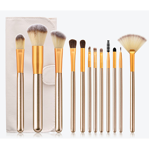 

Professional Makeup Brushes 12pcs Soft Full Coverage Lovely Comfy Wooden / Bamboo for Makeup Tools Eyeliner Brush Blush Brush Foundation Brush Makeup Brush Lip Brush Lash Brush Eyeshadow Brush