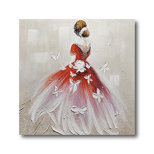 

Oil Painting Hand Painted Canvas Abstract High Quality Wall Art Modern Rolled Without Frame Dancer Girl Nude