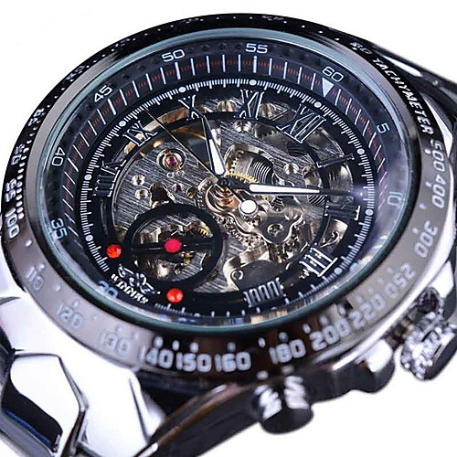 

Men's Dress Watch Analog Quartz Stylish Casual Hollow Engraving / One Year / Leather