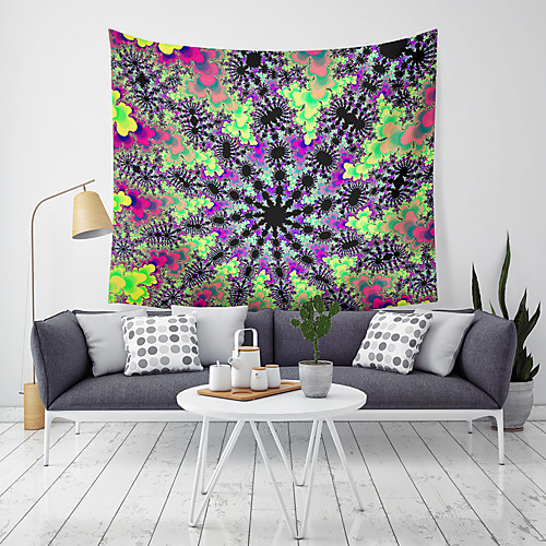 

Wall Tapestry Art Decor Blanket Curtain Picnic Tablecloth Hanging Home Bedroom Living Room Dorm Decoration Polyester Colorful Fantasy Little Black Hole